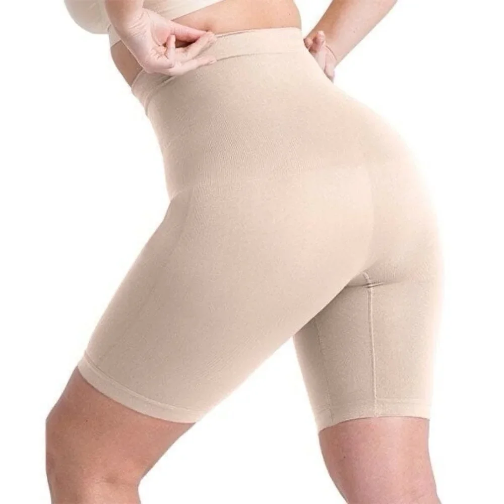 Shapermint Empetua High Waisted Shaper Shorts Sz Medium LG Nude Shapewear 55021